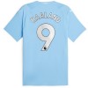 Camiseta de fútbol Manchester City 2023-24 Haaland 9 Primera Equipación - Hombre